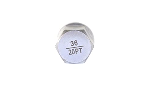 TEMO 36/20Pt Wheel Lock Nut Screw Removal Key Anti-Theft Lugnut Socket S3054 for BMW Vehicles - size: 36/20PT