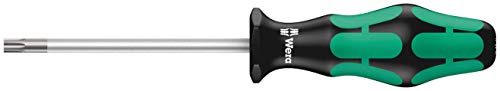 Wera 05028059001 Kraftform Plus 367/6 HF Torx HF Screwdriver Set and Rack, Lasertip, With Holding Function, 6-Piece,MULTI,TX8x60mm, TX10x80mm, TX15x80mm, TX20x100mm, TX25x100mm, TX27x115mm, TX30x115mm - size: TX8x60mm, TX10x80mm, TX15x80mm, TX20x100mm, TX
