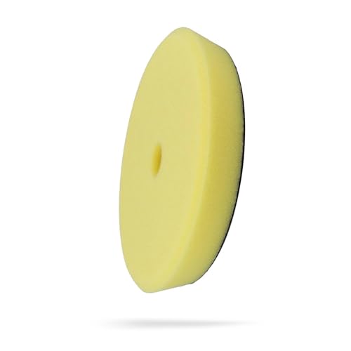 Maxshine 6” Universal High Pro Polishing Foam Pad – Compatible with DA & Rotary Polishers – Professional Detailing Pad for Swirl Removal & Gloss Clarity – Washable & Reusable – Hook & Loop Backing - size: 6", style: Polishing