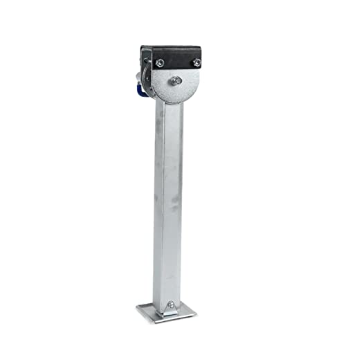 Trailer Jack, Stabilizer Legs Drop Down with Plate 600MM Caravan Parking Zinc Jacks Cap 2000KGS Camping RV Trailer Prop Stands Parts,