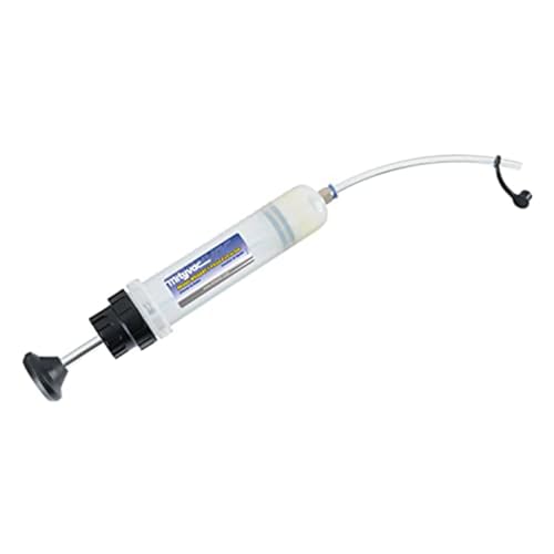 Mityvac MVA6851 7oz Fluid Evacuator Extractor and Dispensing Syringe, Lightweight, Easy to Clean, 7-1/2" Flexible Tube, Non-drip Cap, for Master Cylinders, Transaxles, Power Steering and Coolant - style: MVA6851
