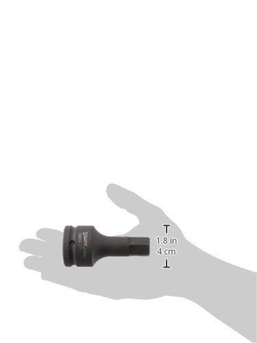 Williams JHW35819 3/4-Inch Drive Impact Hex Bit Driver, 19mm , Black - size: 19MM, style: Metric