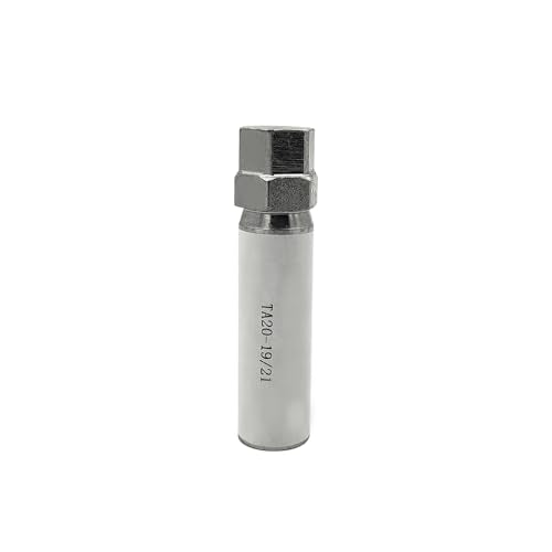 TA20-19/21 10-Spline Wheel Lock Key Tool - 3/4" & 13/16", 19mm, 21mm Hex Drive Lug Nut Remover for Passenger Cars & Compact Hex Small Car