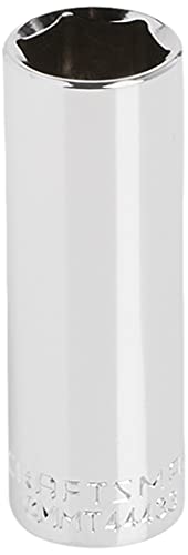 CRAFTSMAN Deep Socket, Metric, 3/8-Inch Drive, 16mm, 6-Point (CMMT44433) - size: 16 MM
