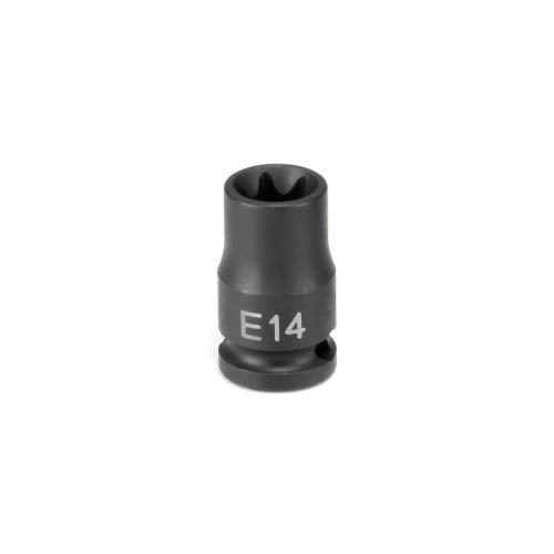 Grey Pneumatic 1114ET Impact Socket - style: E14 External Star Impact Socket