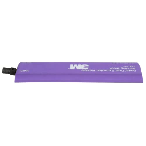 3M™ Hookit™ Dust Extraction Flexible Sanding Block 35828, 406 mm x 67 mm - size: 406 mm x 67 mm, style: Flat
