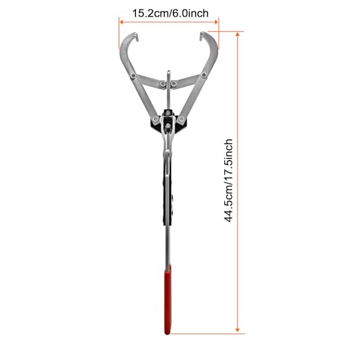 Cattle Banding Tool, 1pc Large Expander Plier with 24pcs Large Rings Kit, Bull Banding Tools for Farm Ranch Calves Sheep Goats and Other Big Livestock