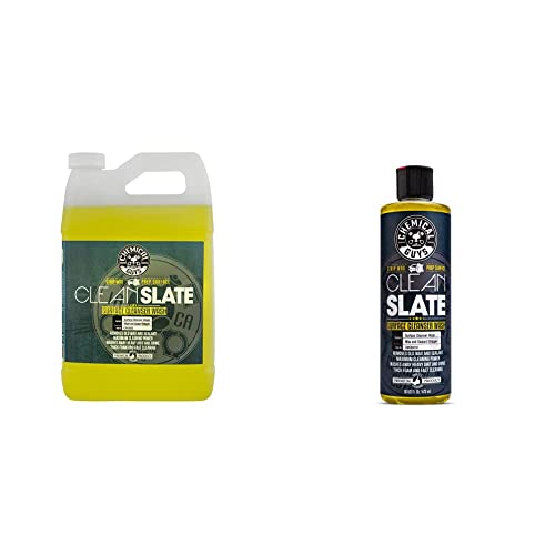 Chemical Guys CWS803 Clean Slate Deep Surface Cleaning Car Wash Soap & Refill Kit, 2 Bottles - (1) 16 oz and (1) Gallon (Works with Foam Cannons, Foam Guns or Bucket Washes) 144 oz - size: 144 oz