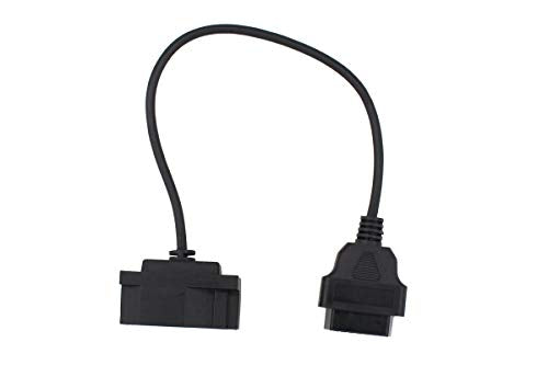 MOTOKU 7 pin OBD1 to OBD2 Adapter Diagnostic Tool Cable Connector | for Ford Code Reader Scanner, Check Engine Repair