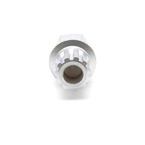 TEMO 56/11Pt Anti-Theft Wheel Lock Lug Nut Removal Socket Key for Vw Audi | Wheel Lock Nut Socket Adapter | Anti-Theft Screw Remover Repair Tool | Tyre Fitting, Garage Repair, Tire Change - size: 56/11PT