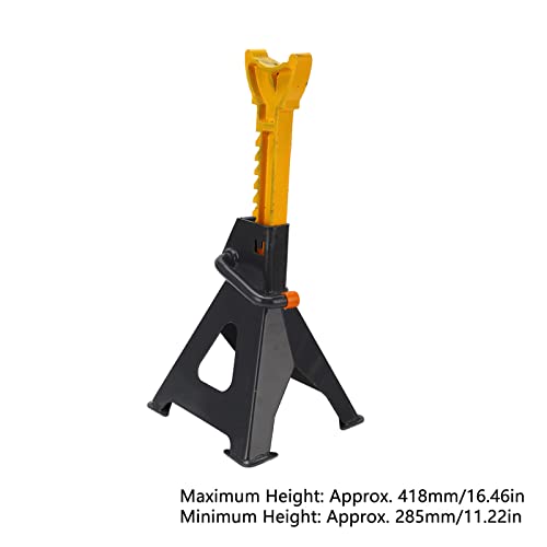 3-Ton Jack Stands - Heavy Duty Ratcheting Car Lift Stands for Cars, SUVs, Trucks, RVs, and Trailers