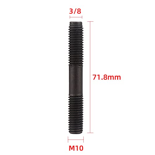 3/8 Mandrel 5 pcs Replacement Rod 9900S Air Hydraulic Rivet Nut Tool - color: 3/8 Mandrels