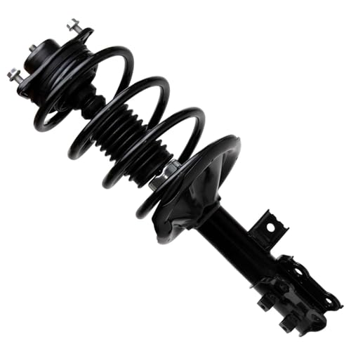 Detroit Axle - Front Struts w/Coil Spring Rear Shock Absorbers Sway Bar Links Replacement for 2010-2013 Forte Koup Forte5 - size: 6AQS47037/Shock Kit