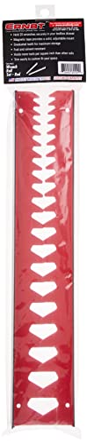 Ernst Manufacturing Wrench Rail Set with Magnetic Backing, 20 Tool, Red -6012M - size: 20 Tool - Red, style: Magnetic Backing