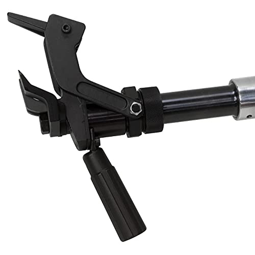 Myers Tire Supply MTS 52006 Pneumatic Air Powered Bead Breaker for Agricultural, OTR, Semi, and Commercial Truck Tires with 2-11/16-Inch Jaw Opening, Handle Exhaust, Includes Storage/Carry Case