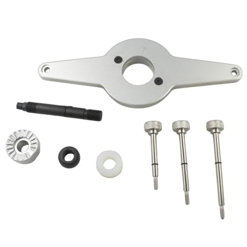 Vibration Damper Holding Tool Crankshaft Pulley Removal Shock Absorber Kit T10531 T10368 Compatible with Volkswagen Engine EA888 1.8L 2.0L TFSI 4V CABB Car A3 S3 A4 S4 A5 S5 A6 S6 A7 S7