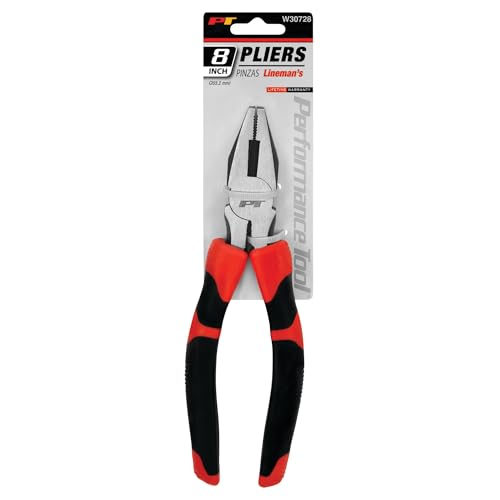 Performance Tool W30728 8-Inch Lineman's Pliers - size: 8" Lineman's Pliers