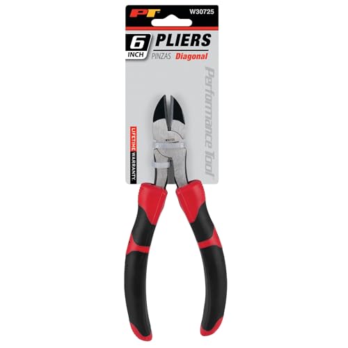Performance Tool W30725 6-Inch Diagonal Cutting Pliers - size: 6" Diagonal Pliers