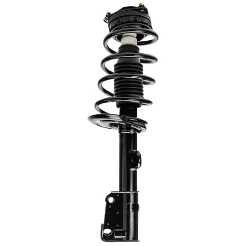 Detroit Axle - 2 Front Struts for 2008 2009 2010 Dodge Grand Caravan Chrysler Town & Country, Complete Struts w/Coil Springs Replacement Quick Install Ready Strut Shock - size: 171128 x2/PAIR