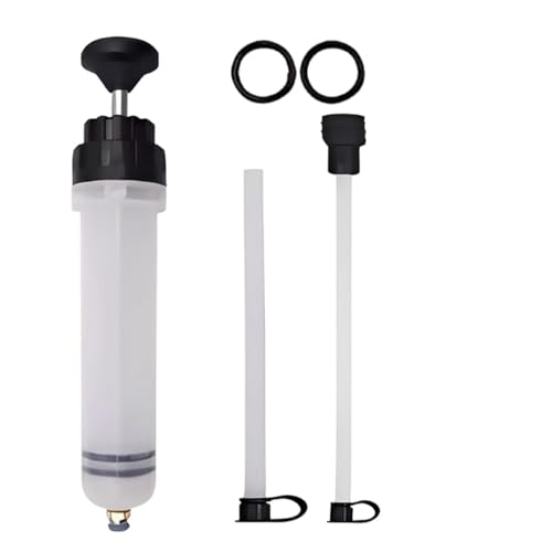 Fluid Pump Automotive - 1.5L PP, Oil Fluid Extractor, Oils Suction Syringe | Leakproof Syringe Filler, Transfer Hand Pump Tool | Automotive Brake Fluids Syringes for Car, Lawn Mower, Engine. - size: 500ml
