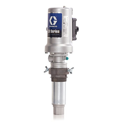 Graco 24G588 LD Series Air-Powered 5:1 Universal Oil Pump with Bung Adapter, Black/Grey