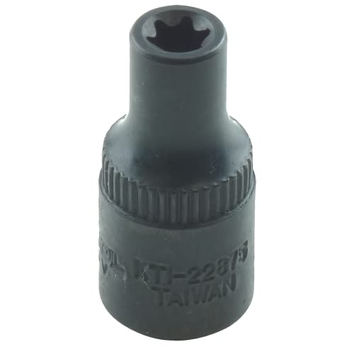 K Tool International E5 X 1/4" DR EXTERNAL TORQ SOC, EACH - size: E-5 1/4 Inches