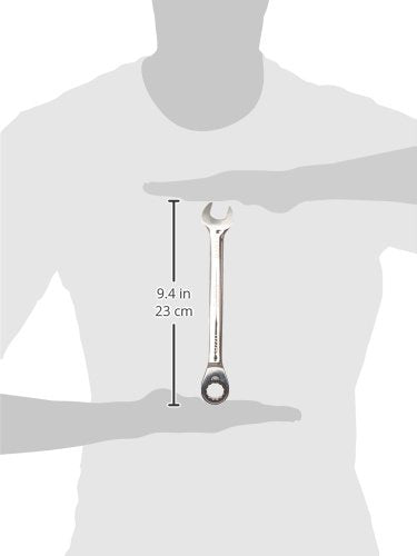Williams JHW1222RC Reversible Ratcheting 12 Point SAE Combination Wrench, with High Polish Chrome Finish - 11/16-Inch - size: 11/16-Inch Single