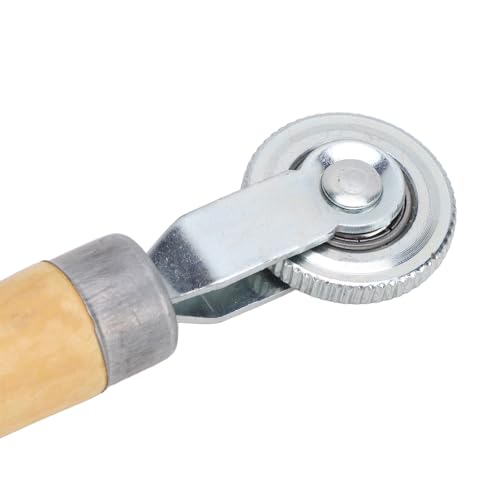 Aramox Tire Patch Roller Tire Repair Roller Tyre 1 1/2in Wood Handle Tool with Enhanced Penetrating Pressure for Cars Motorcycles