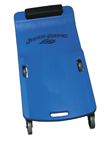 Lisle 94032 Blue Large Wheel Plastic Creeper - color: Blue