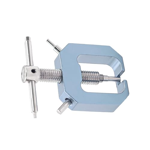 1/8 1/10 RC Motor Gear Puller Remover Universal Pinion Gear Tooth Extractor Repair Tool For 1:8 1:10 Scale Crawler Truck Car Upgrade Parts HSP HPI Axial SCX10 Traxxas RC4WD Redcat (Titanium) - color: Titanium