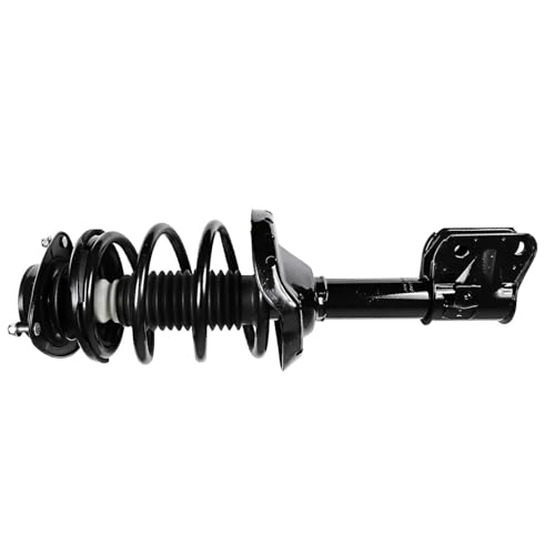Detroit Axle - 4pc Struts for 2009 2010 2011 2012 2013 Subaru Forester | Front Rear Struts w/Coil Spring Replacement Suspension Shock Absorbers - size: 4Q47130/ 4 Struts