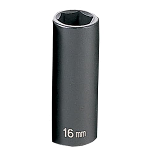 Grey Pneumatic 3/8” Drive x 16MM Deep socket - style: 16mm Deep