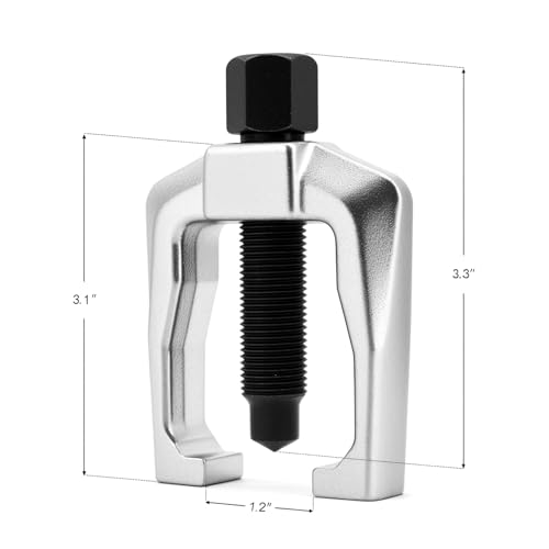 Pitman Arm Puller Universal Tie Rod End & Heavy Duty Ball Joint Removal Tool for Cars Light Trucks & ATVs Durable Arm Puller for Separating Tie Rods, Ball Joints & Steering Components - size: PitmanArmPuller