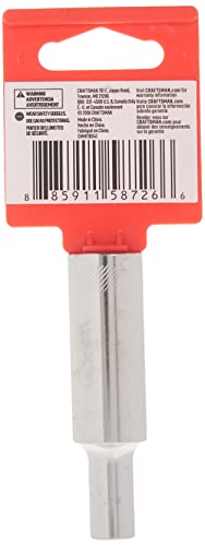 CRAFTSMAN Deep Socket, Metric, 3/8-Inch Drive, 6mm, 6-Point (CMMT99141) - size: 6 MM