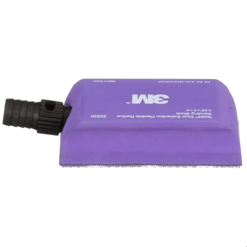 3M™ Hookit™ Dust Extraction Flexible Radius Sanding Block 35830, 133 mm x 66 mm - size: 133 mm x 66 mm, style: Curved