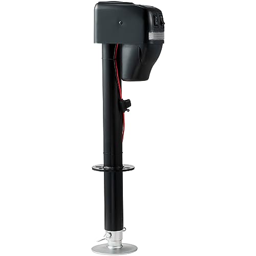 VEVOR Electric Trailer Jack, Power Tongue Jack Weight Capacity 4000 lbs, 9.84"-33.85" Electric Tongue Jack with Waterproof Cover for Lifting RV Trailer, Horse Trailer, Utility Trailer, Yacht Trailer | Electric Tongue Jack with Waterproof Cover for Lifting