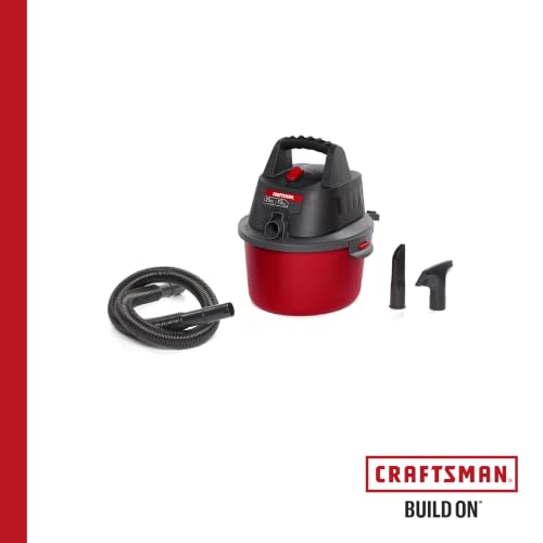 CRAFTSMAN CMXEVBE17250 2.5 Gallon 2.5 Peak HP Wet Dry Shop Vacuum