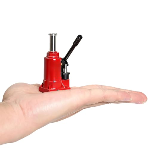 RC Cars Spare Parts for 1/10 6T Metal Jack Stands Repairing Tool RC Crawler Car Diecasts Vehicle Model Parts Accessories Toy(Red) - color: Red