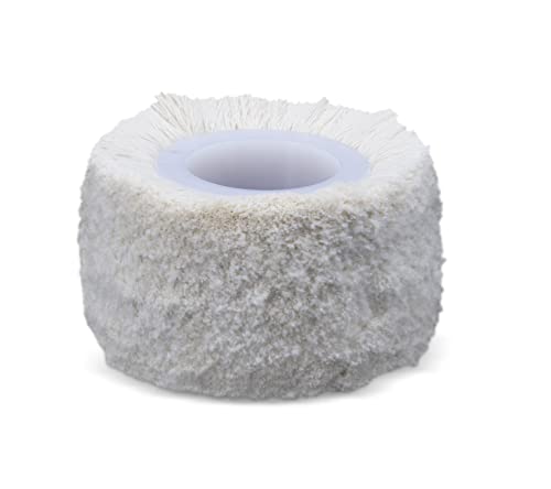 CS Unitec |PTX Cotton Buffing Wheel | Buffer Polisher Tool Attachment | 4" Diameter x 2" Wide - size: 4" x 2"