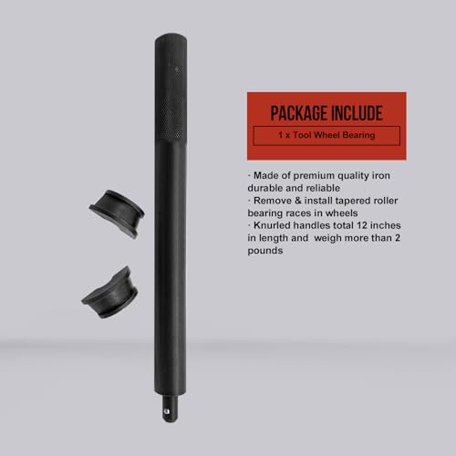 Wheel Tapered Race Removal & Installer Tool for 1973-1999 FL FX XL | Wheel Bearing Replacement Kit Replaces 160425 160065