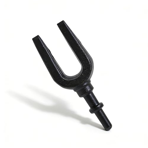 Pneumatic Separating Pickle Fork for Ball Joint and Tie Rod Removal | precision heat-treated,Industrial-grade forged steel,high impact resistance,Advanced anti-rust coating,Precision fork angle