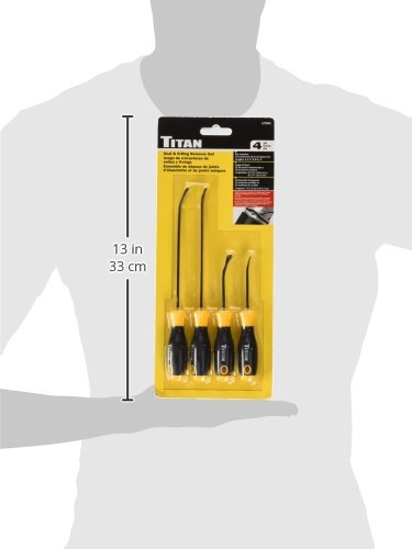 Titan 17004 4-Piece Seal and O-Ring Remover Set - size: 4pc Seal and O-Ring Remover