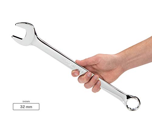 TEKTON Combination Wrench Set, 8-Piece (25-32 mm) | WCB90203 - size: 8-pc. (25-32 mm), style: Metric