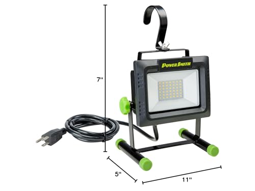 PowerSmith LED Work Light 4000 Lumens with All Metal Stand PWLS040H - size: 4,000 Lumen