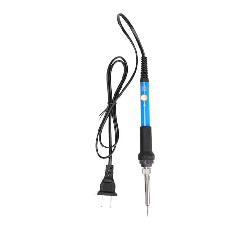 60W Adjustable Soldering Iron Kit with 5 Tips and Tin Wire