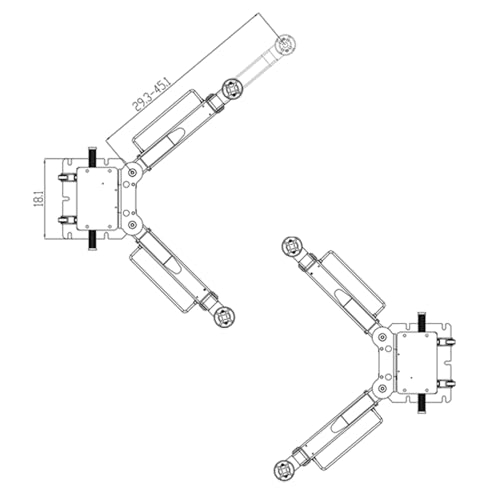 2 Post Car Lift 7000lbs, 8000lbs Tested Heavy Duty Hydraulic Auto Vehicle Truck Lift with 2+3 Adjustable Arm Design, Safety Lock and Rubber Door Protectors, for Garage and Workshop, 110V