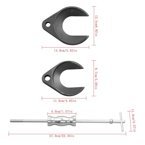 GXYWADY Inner CV Axle Removal Tool with Slide Hammer and CV Joint Puller Universal Set