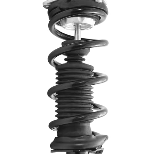 Detroit Axle - AWD Front Struts for 2009-2013 INFINITI G37, 2014-2017 Q60, 2010 2011 2012 Struts with Coil Spring Replacement Complete Struts Shocks Assembly - size: 11407_11408/PAIR