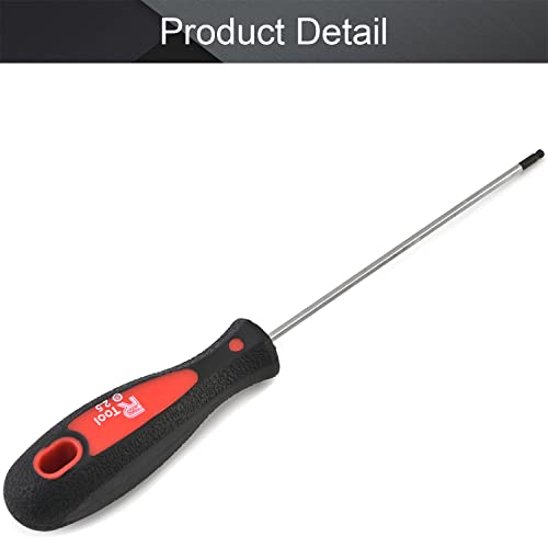 Utoolmart 2.5 x 100mm Ball Head Precision Screwdriver, Hex Design Wrench Hand Tool - color: 1pcs, size: 2.5×100×75mm
