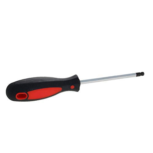 Utoolmart 6mm x 100mm Ball Head Precision Screwdriver Hex Design Wrench Hand Tool 1Pcs - color: 1pcs, size: 6×100×100mm